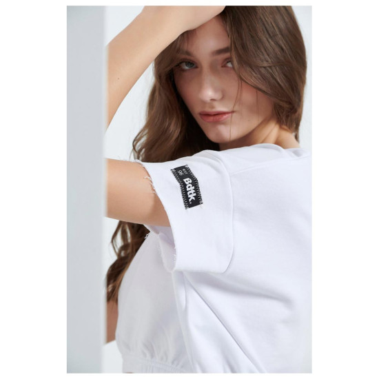 Bodytalk Γυναικεία κοντομάνικη μπλούζα Cropped